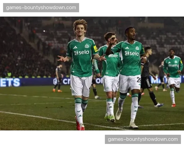 安东尼戈登欧冠附加赛独中四元 纽卡斯尔客场大胜晋级在望